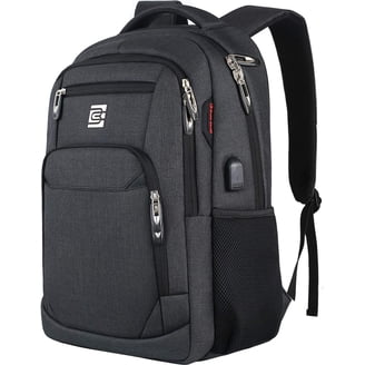 cai business laptop backpack Unisex College Bag, Large Travel 15 Inch 17 Inch Computer Water Resistant Rucksack (17, Light Grey) Electronics For your children Business Laptop Backpack for Men