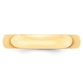 thumbnail image 6 of 14K Yellow Gold 4mm Light Weight Half Round Band Ring Size 6, 6 of 7