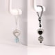 thumbnail image 2 of Parure de bijoux pour femme, montre à quartz, bracelet en acier titane, cadeau d'anniversaire, or, 2 of 3