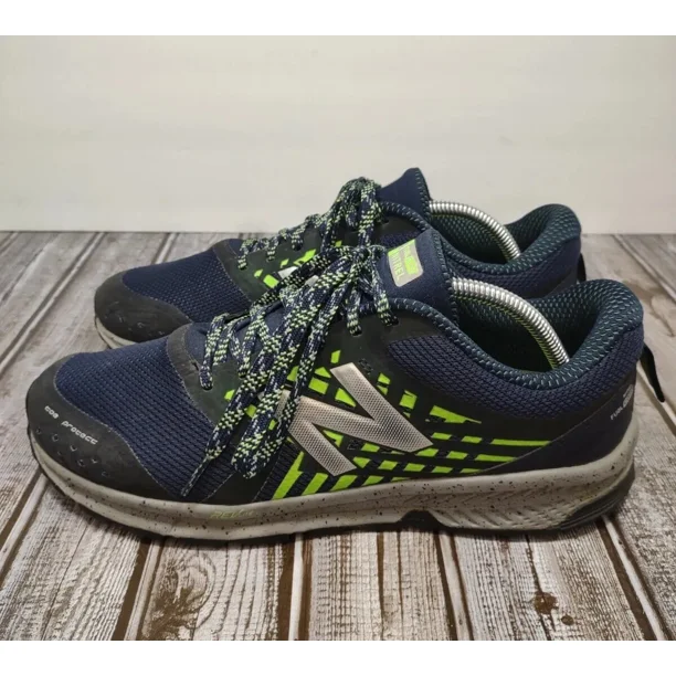 New Balance Nitrel Men's Size 10 Blue Black Running Shoes All Terrain MTNTRLN1