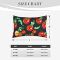 thumbnail image 6 of Fotbe Tomatoes Pillow Cases - Envelope Closure - Luxury, Extra Soft, Cooling Pillow Covers - Wrinkle, Fade, Stain Resistant-20"x30", 6 of 9