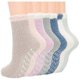 thumbnail image 1 of Women's socks, warm coral velvet socks, comfortable sleeping socks, soft and fluffy winter socks 7pcs, 1 of 4