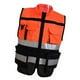 thumbnail image 5 of Chaleco de seguridad de alta visibilidad para averías de coche con bandas reflectantes, suave y XXL 180, 5 of 8