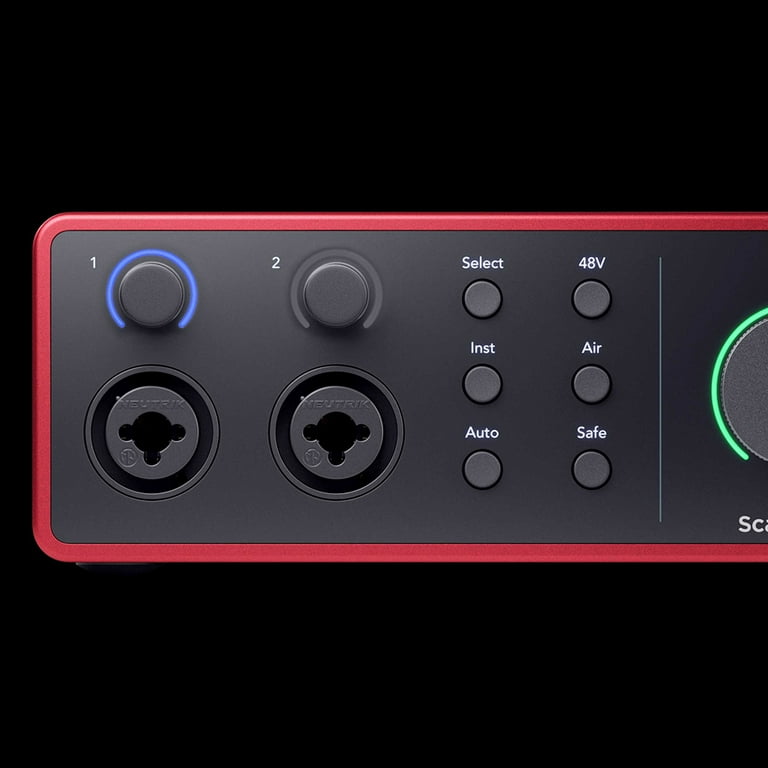 Focusrite Scarlett 4i4 4th Gen USB Audio Interface - Studio