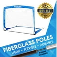 thumbnail image 5 of 4' x 3' Pop Up Backyard Soccer Goal Soccer Net, Set of 2, 5 of 8
