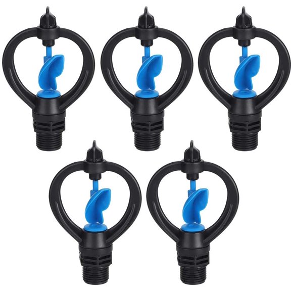Garden Spray-5Pcs G1/2 Male Thread Garden Lawn Water Sprinkler Watering Spray Head Irrigation Tool