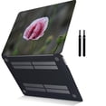thumbnail image 1 of Hard Shell Case Cover Only for 2016-2019 Release MacBook Pro 15" Touch Bar Cable Tie Model: A1990&A1707 Rose series 0163, 1 of 5