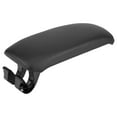 thumbnail image 2 of Storage Box Trim Cover, Black Anti Fade Console Box Protect Cover Comfortable Easy Installation 8P0864245P  For Car Replacement For A3 8P A5 2003-2013, 2 of 8