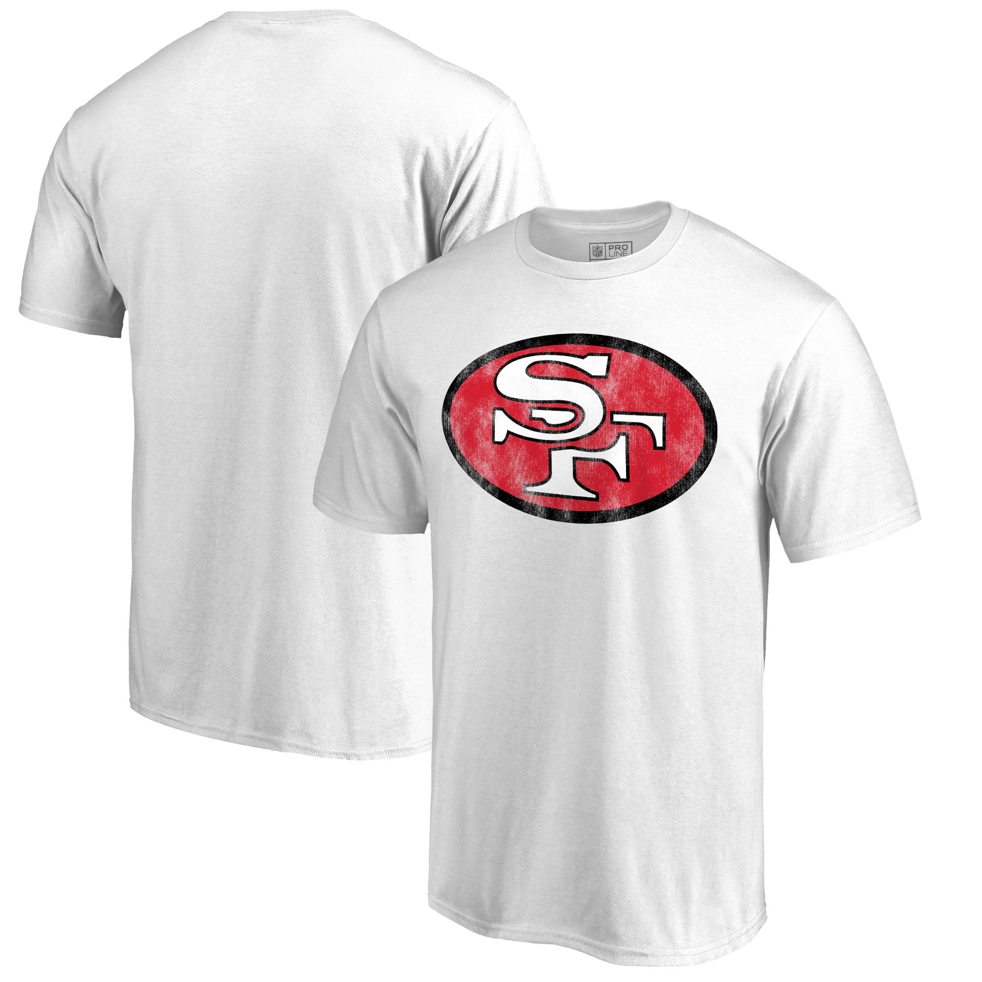 white 49ers shirt