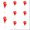 Red-8Pcs, variant on 11" Giant Hand Clappers Noisemakers, Plastic Cheering Hands for Sports Events, Basketball Football Games, Concerts, Dance Cheerleading, Party Favors, Team Spirit, Pep Rallies