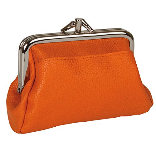 Buxton Buxton Womens Leather Triple Frame Coin Purse Credit Card