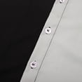 thumbnail image 5 of Men's Color Block Shirts Long Sleeve Button Down Shirt Loose Fit Spring Fall Casual Comfy Tops Grey XXXL, 5 of 8