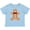 AE-Light Blue, variant on Inktastic Cute Gingerbread Man with Red Plaid Bowtie Boys or Girls Baby T-Shirt