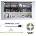 thumbnail image 5 of DAYBETTER 10FT LED Strip Lights, 960 High-Density LED Lights, USB Powered, Cuttable COB Lights for Bedroom, Kitchen, Office, Indoor Decor, 5 of 7
