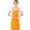 Orange, variant on Byujiro H-Back Waterproof Apron with Pocket Adult Women Men Work Apron for Kitchen Cooking Chef BBQ