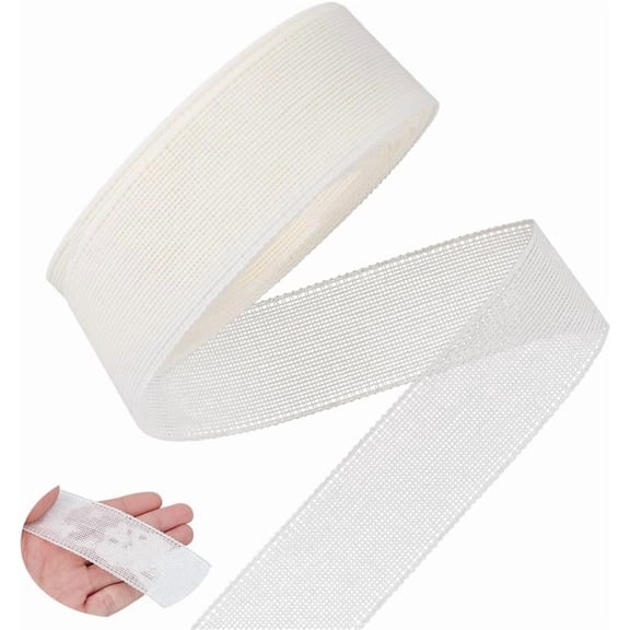 10 Yards Hem Sewing Ribbon 1.48inch Cruved Hems Sewing Tool Fishbone Hem Tape