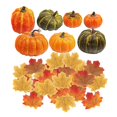 thumbnail image 1 of GROWTH TANK Simulation Foam Pumpkin Halloween Thanksgiving Decorations Fall Harvest Pumpkins, 1 of 9
