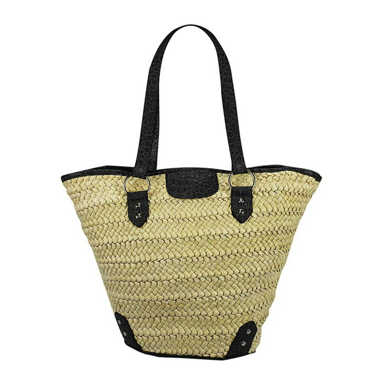 Croc like deals beach bag