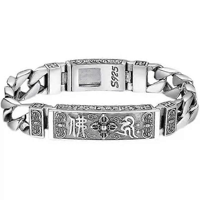 Pulsera de cola de caballo Pulsera de murciélago retro Cadena--20cm-Código de modelo 13397 20cm