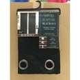 thumbnail image 4 of Set of 2 Jeannie Blackout Grommet Top Curtain Panels, Energy Saving, Blocks Noise, Black, 4 of 4