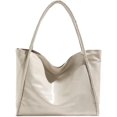 thumbnail image 1 of LHSHID Slouchy Hobo Bags for Women Tote Bag Retro PU Leather Crossbody Purse Soft Shoulder Purses Large Work College Handbags, 1 of 7