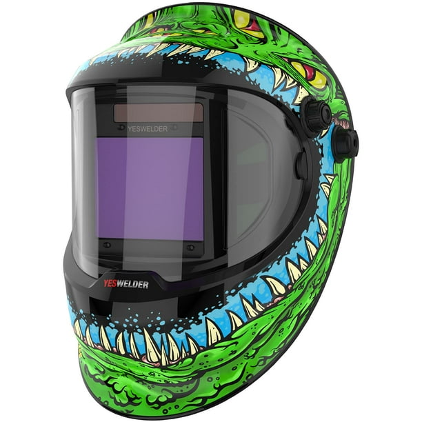 Casco de soldadura YESWELDER LYG-Q800D-ME con oscurecimiento solar automático