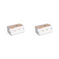 thumbnail image 3 of Billuyoard Tissues Storage BoxNapkin Holder Case Multi-functional Dispenser Plastic Boxes Rectangle for Business Organizer 2Conjunto, 3 of 6