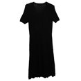 thumbnail image 2 of Altuzarra Robe Cardigan à Manches Courtes Noire pour Femmes - m, 2 of 2