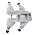 thumbnail image 2 of Dog Snowsuit with Built in Boots, Dog Boots Leggings Waterproof Anti- Shoes Pet Paws Protector -Proof Adjustable Suspenders for Outdoor Winter Snow Rain Hiking Walking(Grey,M), 2 of 8