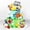 Flower, variant on Soccer Birthday Cake Topper Set, Football Theme Cake Decorations with Happy Birthday Sign, Soccer Ball and Player Silhouette Toppers for Boys Sports Birthday Party