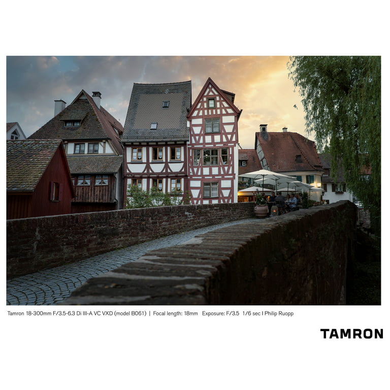 Tamron 18-300mm F3.5-6.3 Di III-A VC VXD Lens for Fujifilm X-Mount