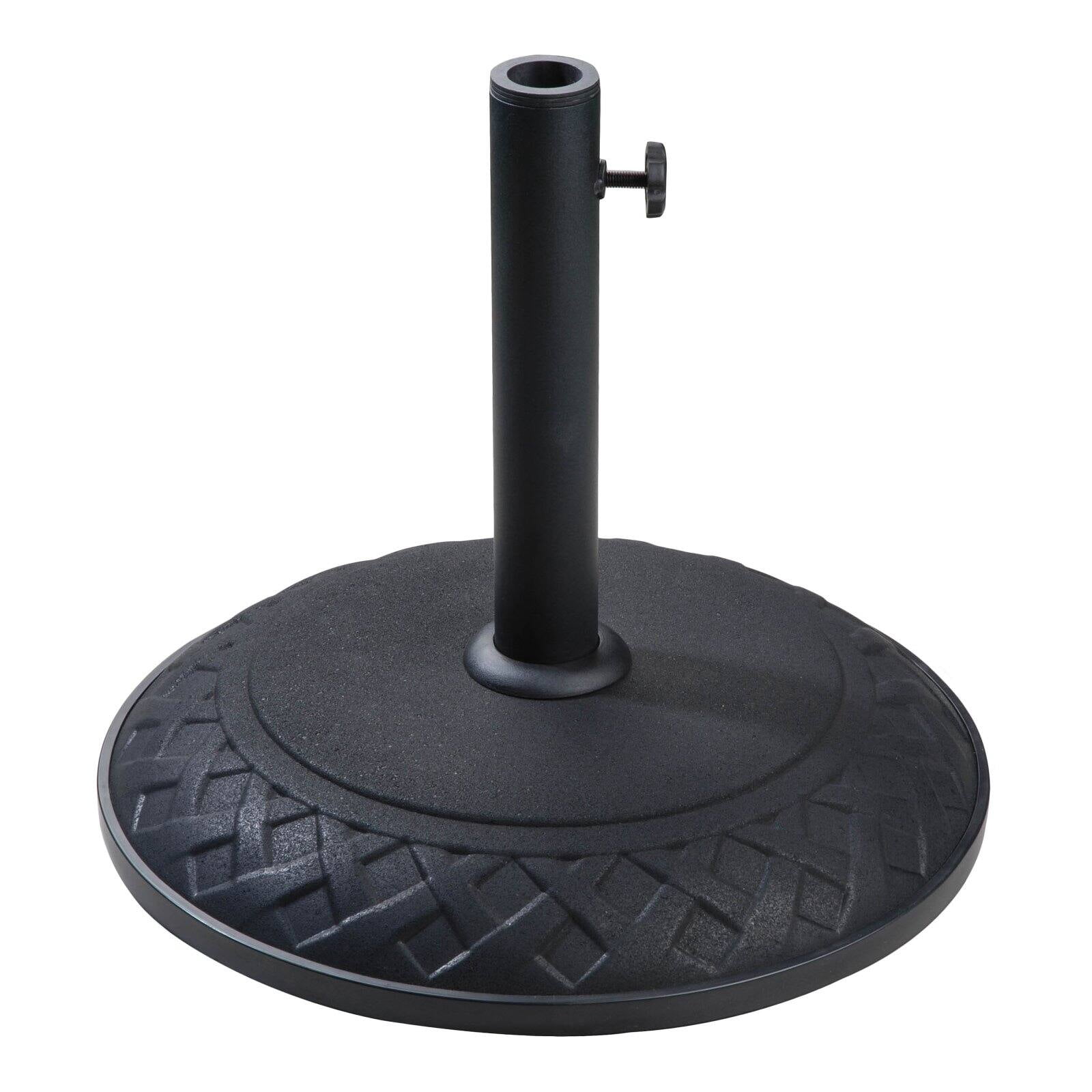 Compound Resin Basket Weave Umbrella Stand