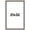 Diem, variant on 21x32 Frame Grey Solid Wood Picture Frame Width 1 Inches | Interior Frame Depth 0.5 Inches |
