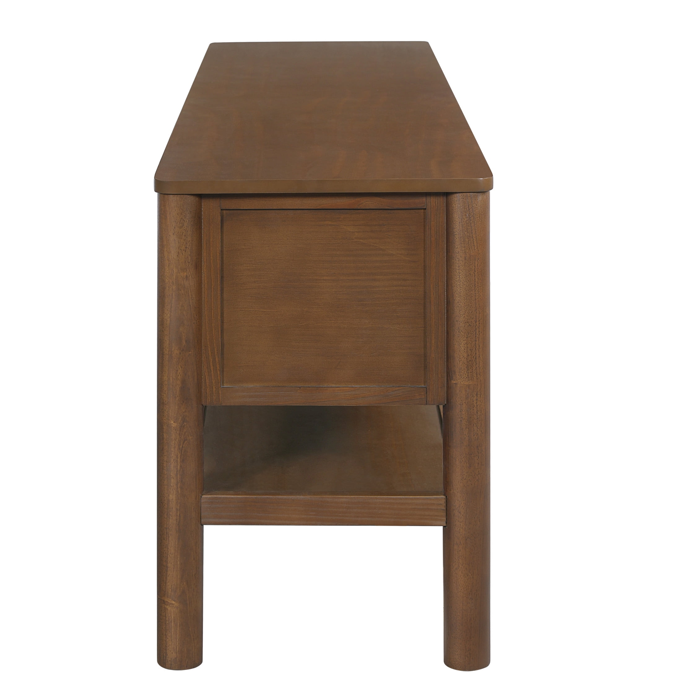 Christopher Knight Home 70" Modern Wood TV Stand, Media Console with Doors and Drawers, Walnut