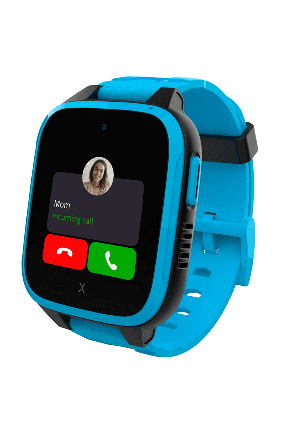 Pre-Owned Xplora XGO 3 Kids Smart Watch Phones Calls SOS GPS School Mode Camera Sim Card -Blue