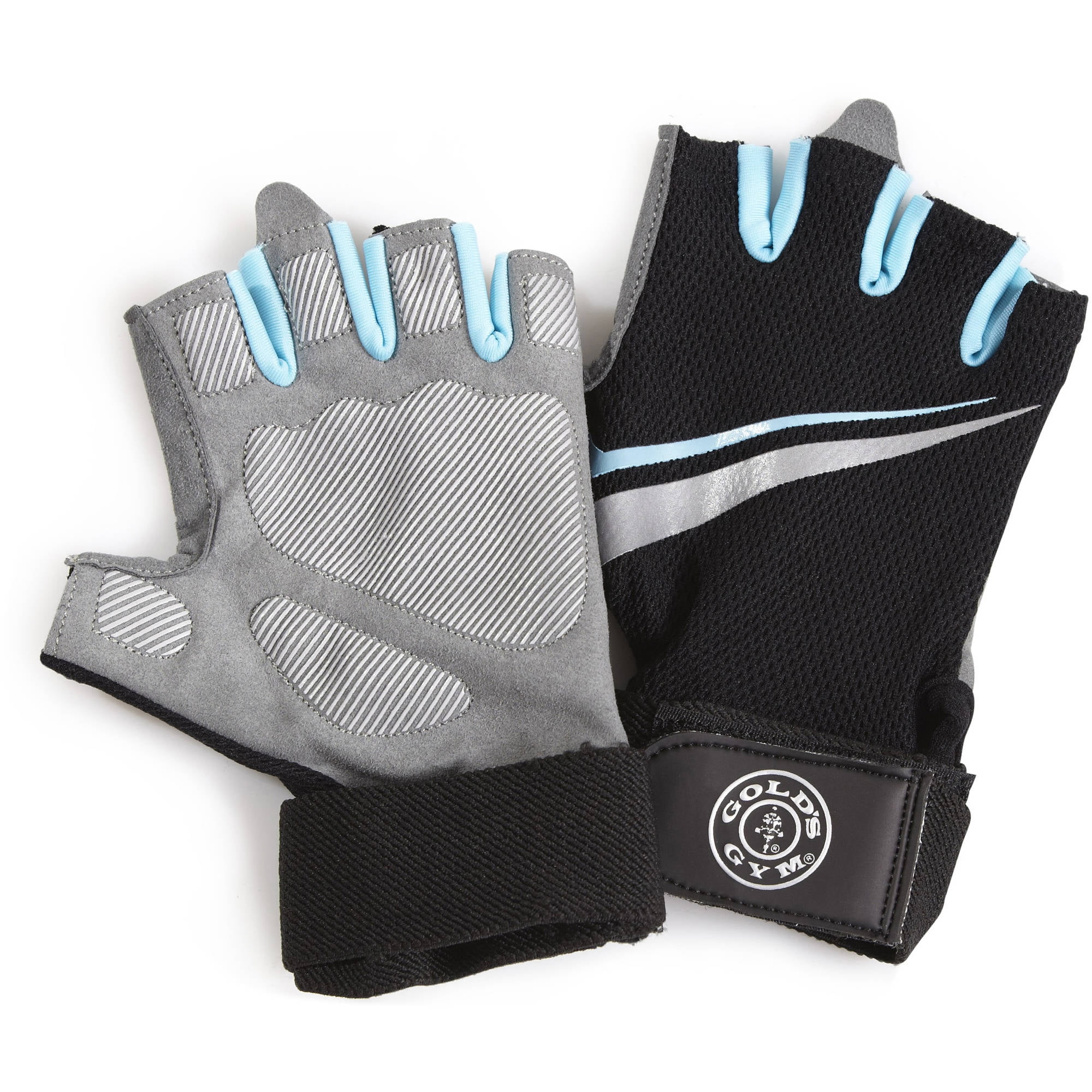 gold's gym wrist wrap glove with adjustable strap