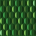 thumbnail image 1 of Ahgly Company Indoor Square Patterned Dark Forest Green Area Rugs, 7' Square, 1 of 6