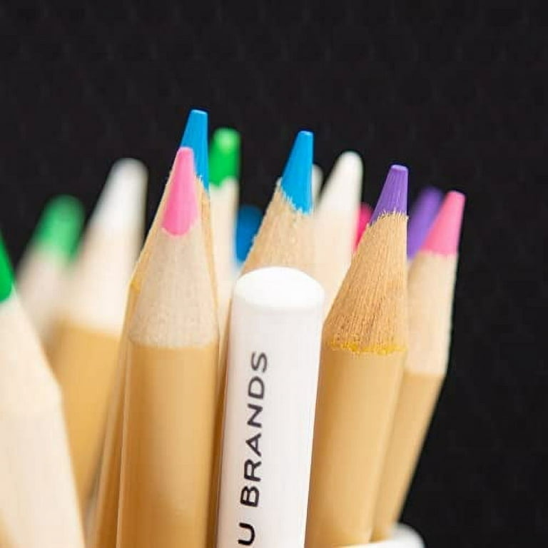 U Brands Chalkboard Colored Pencils Assorted Colors 6-Count