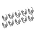 thumbnail image 4 of 10pcs Spring Terry Tool Clips Sturdy Stainless Steel 12/15/18/21/25mm Heavy-duty Pipes Spring Clamps For Organizing Tools, 4 of 10