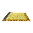 thumbnail image 2 of Ahgly Company Indoor Rectangle Oriental Yellow Traditional Area Rugs, 6' x 9', 2 of 4