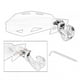 thumbnail image 4 of Paramanos para Moto de Cross, Protector de Mano para Motocicleta, 7/8 Pulg., 22 mm, ABS, Protector Resistente A Caídas, Paramanos de Motocicleta Con Soportes y tornillos,, 4 of 7
