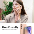 thumbnail image 2 of WWS-Case for Samsung Galaxy S23 FE 5G, Soft Liquid Silicone Phone Cover Shockproof Full Body Protection S23 FE Phone Case with Anti-Scratch Microfiber Lining - Pink, 2 of 4