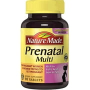 Nature Made Prenatal Multi Dietary Supplement , 90 Tablets ea (Pack of 3)