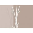 thumbnail image 4 of Home Square 2 Piece Metal Coat Rack Set in White, 4 of 5