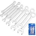 thumbnail image 1 of 10pcs Mini Metric Wrench Set, Open and Box End Ignition Wrench Set Small Combination Wrench Sets Dual-purpose Spanner Tool 4mm-11mm, 1 of 5