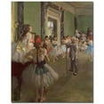 thumbnail image 2 of Trademark Fine Art "The Dancing Class 1873" Canvas Art by Edgar Degas, 2 of 2