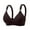 Coffee, variant on juhao Wireless Bra for Womens No Underwire Full Coverage Light Padded Lingerie Bras Breathable Comfort Support Everyday Bralettes