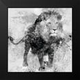 thumbnail image 2 of Robinson, Carol 15x15 Black Modern Framed Museum Art Print Titled - Lion, 2 of 5