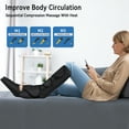 thumbnail image 6 of FIT KING Leg Massager with Heat, Leg and Foot Massager for Circulation, with Handheld Controller 3 Modes 3 Intensities 2 Heating Levels, 2 Extensions FSA/HSA Eligible, 6 of 8