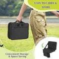 thumbnail image 5 of Foldable Stadium Cushion with Backrest, Lightweight, Thick-Padded Bleacher Seat with Carry Handle for Sports & Outdoor Activities (Set of 1), 5 of 8
